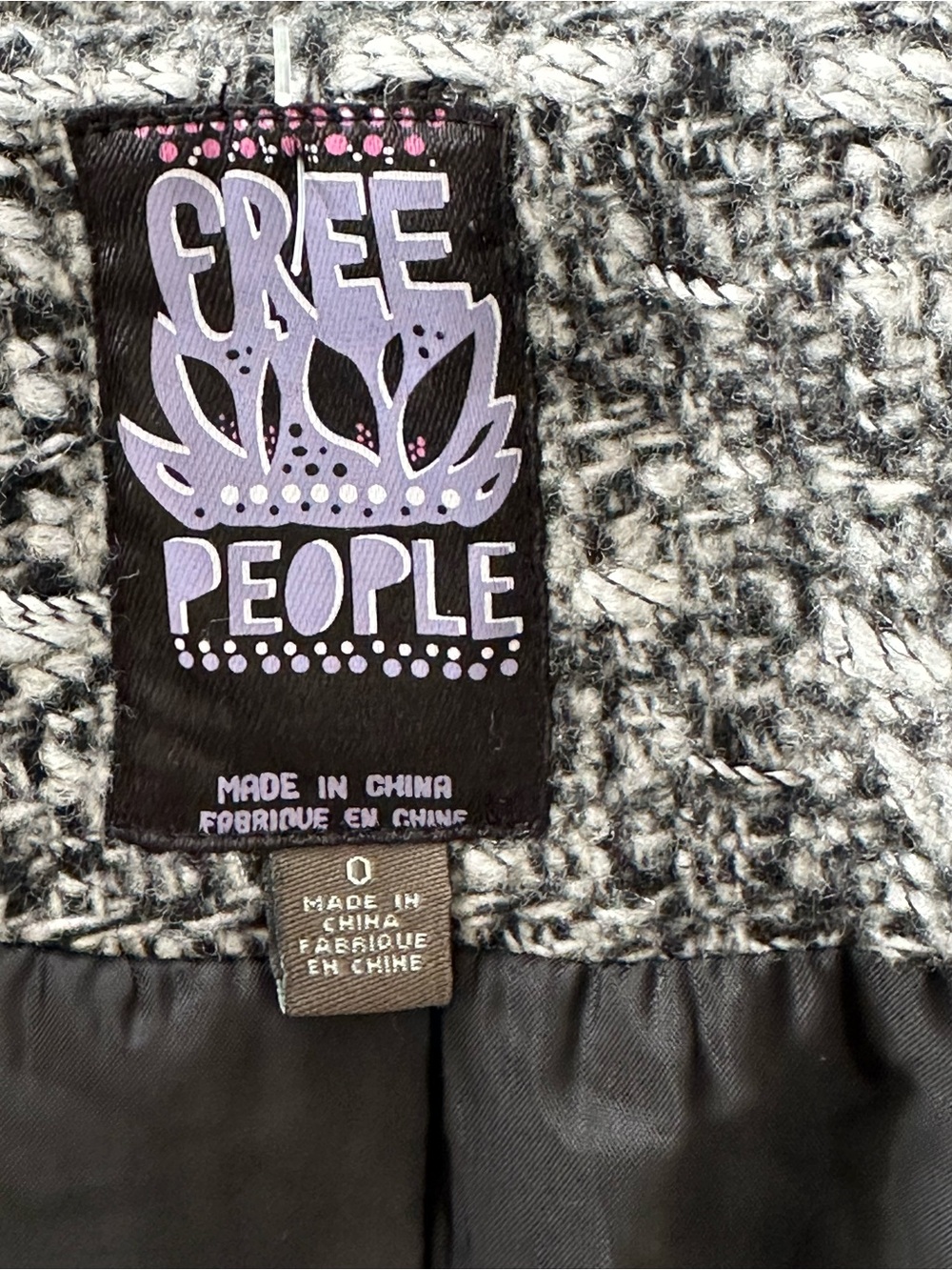 Free People Vintage Tweed Dress - Picture 4 of 4